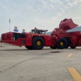 SL10 Mining Loader Load Haul