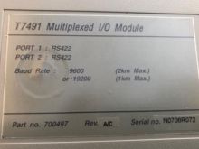 T7491 Módulo de E/S multiplexado