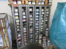 Paint can rack