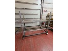 Galvanized steel trolley