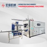 Plastic Cup Thermoforming Machine Stacking