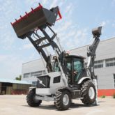 Sdjk 4 輪駆動新型バックホーおよびローダ・トラクタ、バックホー・ローダ・ジョイスティック 4X4 トラクタ・バックホー販売用