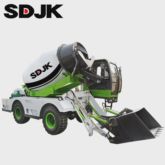 Self Loading Concrete Truck Mixer