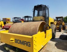 单滚筒夯土机 bomag bw219