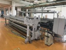 Warp feed device off loom