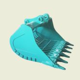 Sk200 Dustpan Skeleton Bucket 20t