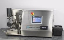 Microfluidics M-110P Electric-Hydraulic Microfluidizer Processor