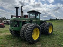 John Deere 8640, 8-wheel articulating