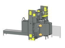Pass-Thru BLAST MACHINE