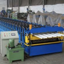 Double layer roll forming machine