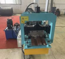 Metal cladding roll forming machine