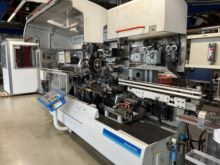 Compact manufacturing can making line