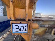Container unload table in Piera, Catalonia, Spain