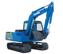 DF80 full hydraulic tracked excavator