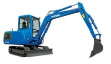 DF45 fully hydraulic crawler excavator