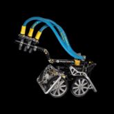 MES MagTrack Abrasive Blasting Robot