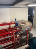 Crates/Bins buffer station vegetable processing