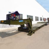 100ton Front Loading Low Bed